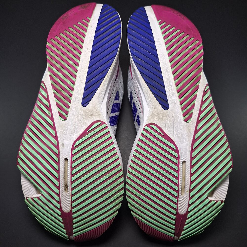 Adidas Adizero SL White Lucid Blue Fuchsia Running Shoes GV9095 Men's Size 7 - Picture 12 of 16